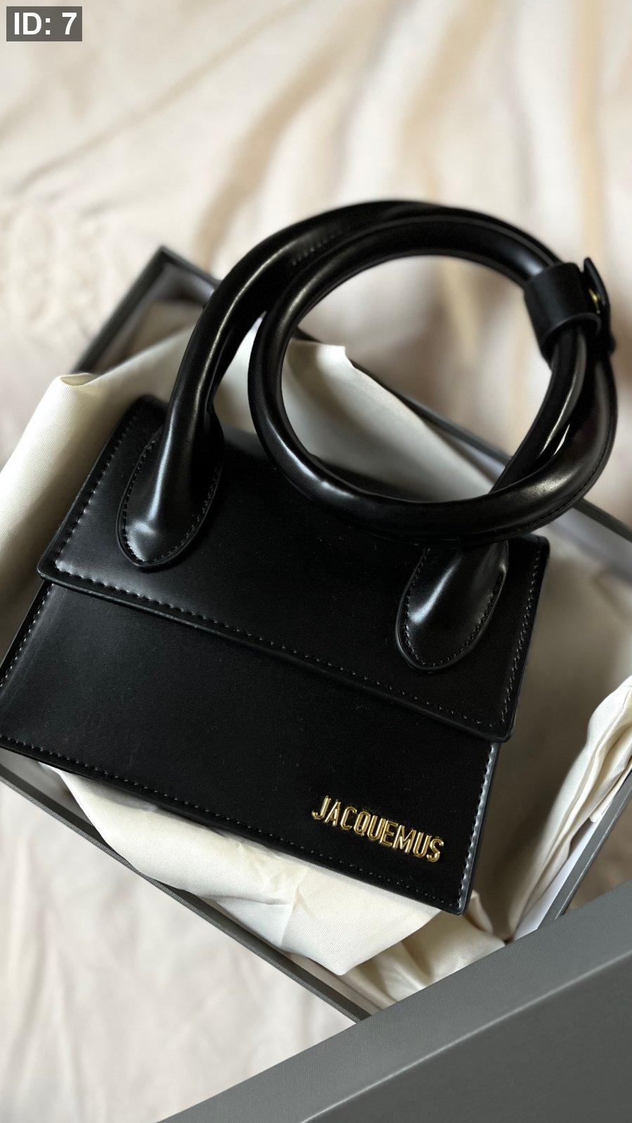 شنطة - JACQUEMUS le chiquito Noeud / شامل علبة الشركة