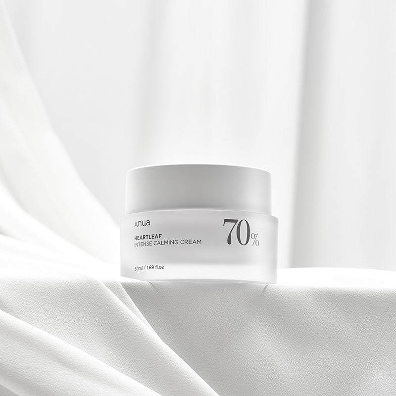 ANUA HEARTLEAF 70% INTENSE CALMING CREAM ترطيب مكثف ومهدئ