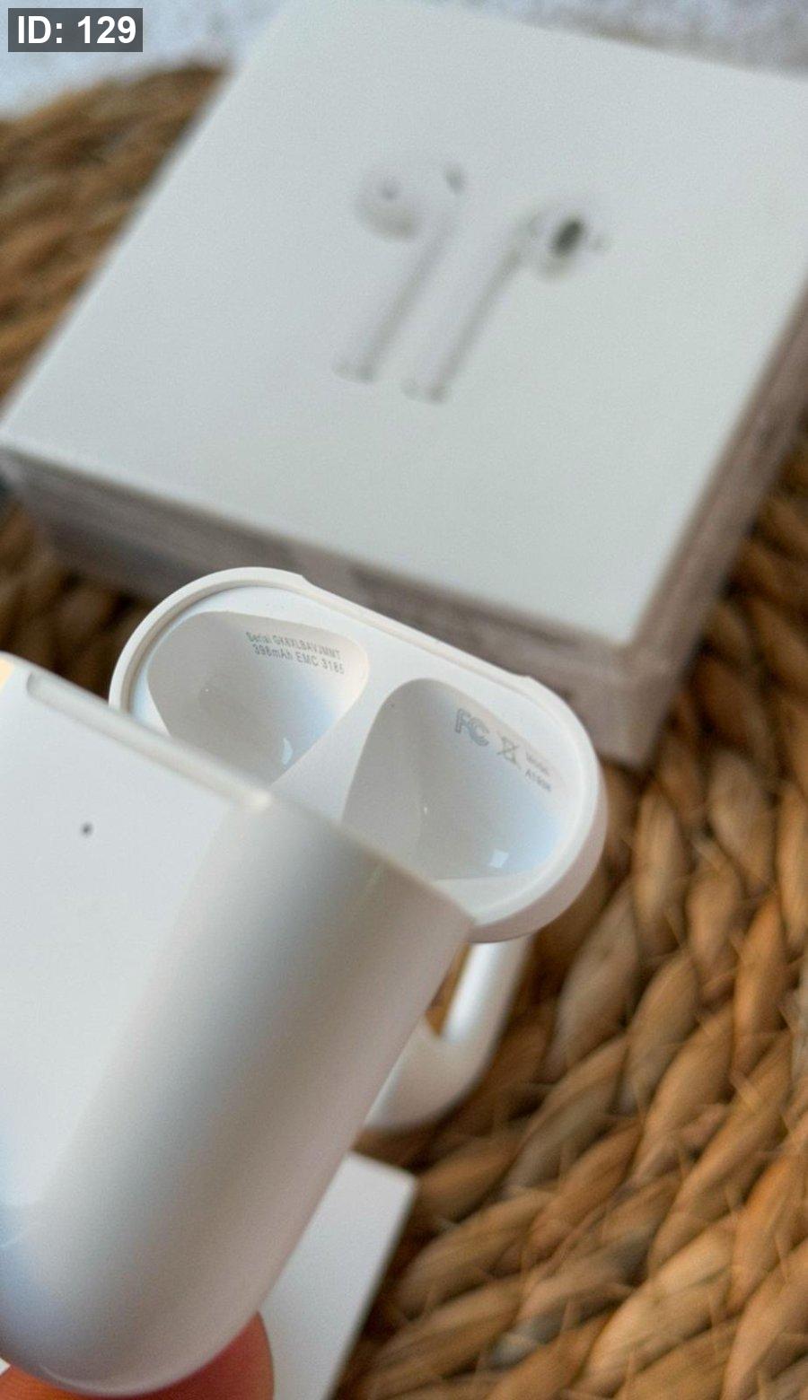 AIRPODS 2 كواليتي ماستر مختوم / مع كل سماعة بيت حماية هدية