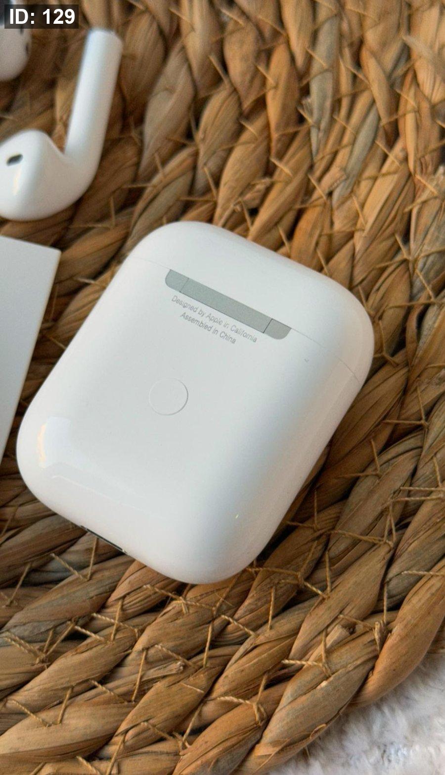 AIRPODS 2 كواليتي ماستر مختوم / مع كل سماعة بيت حماية هدية
