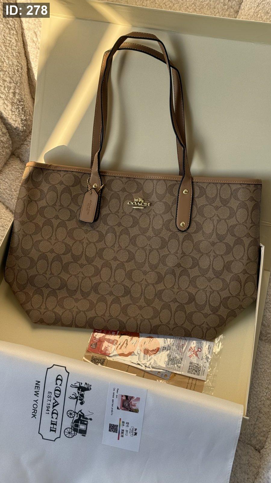 coach reversible tote