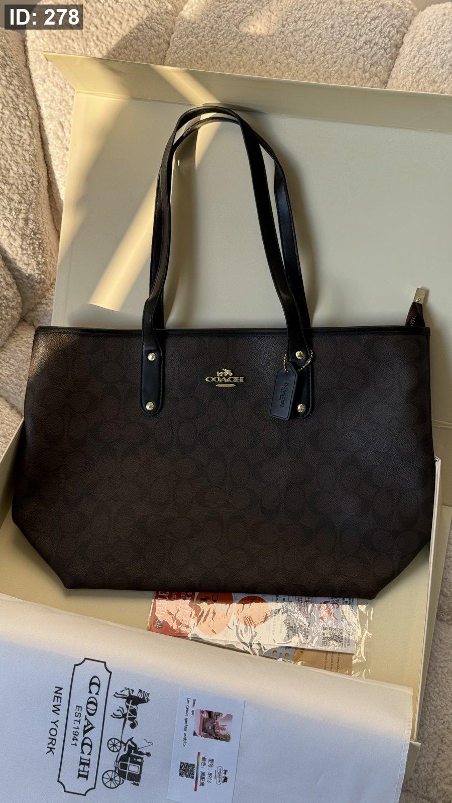 coach reversible tote