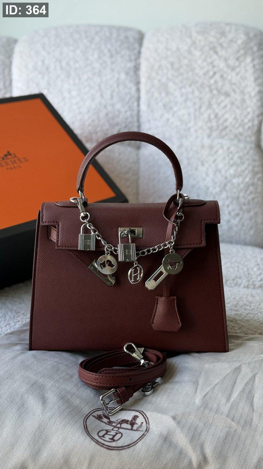 شنطة - Hermes Kelly 25 cm / شامل علبة كواليتي ماستر