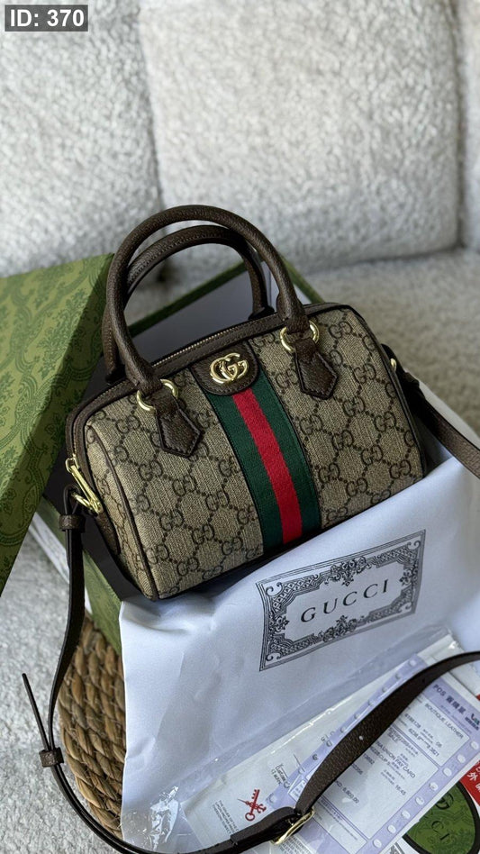 شنطة - gucci Ophidia boston 18cm / شامل علبة كواليتي ماستر