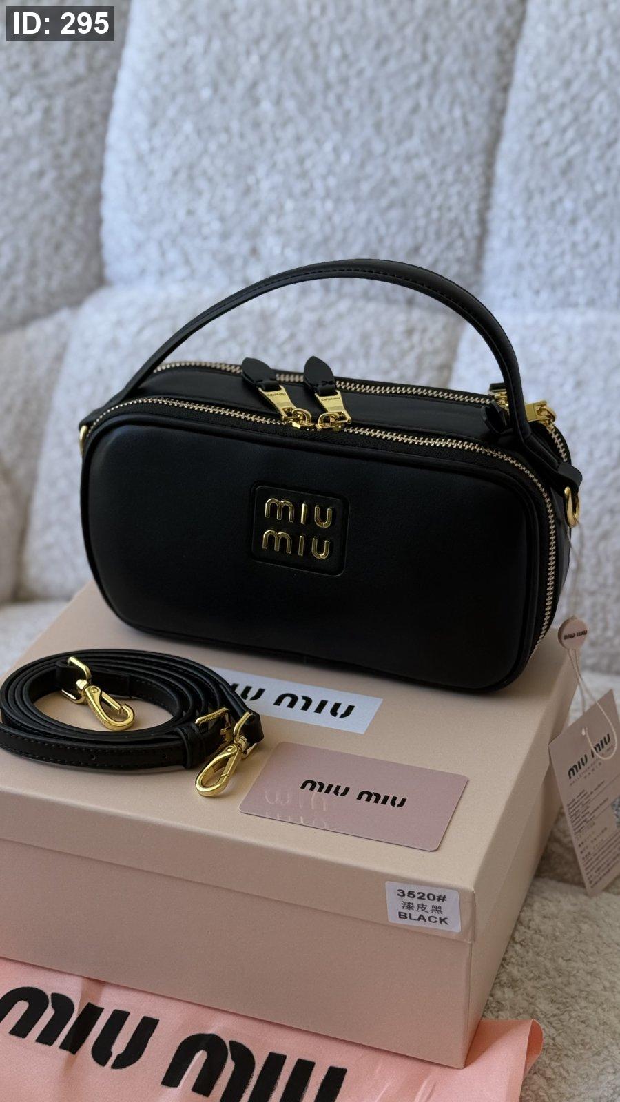 شنطة - Miu Miu Arcadie patent leather / شامل علبة كواليتي ماستر