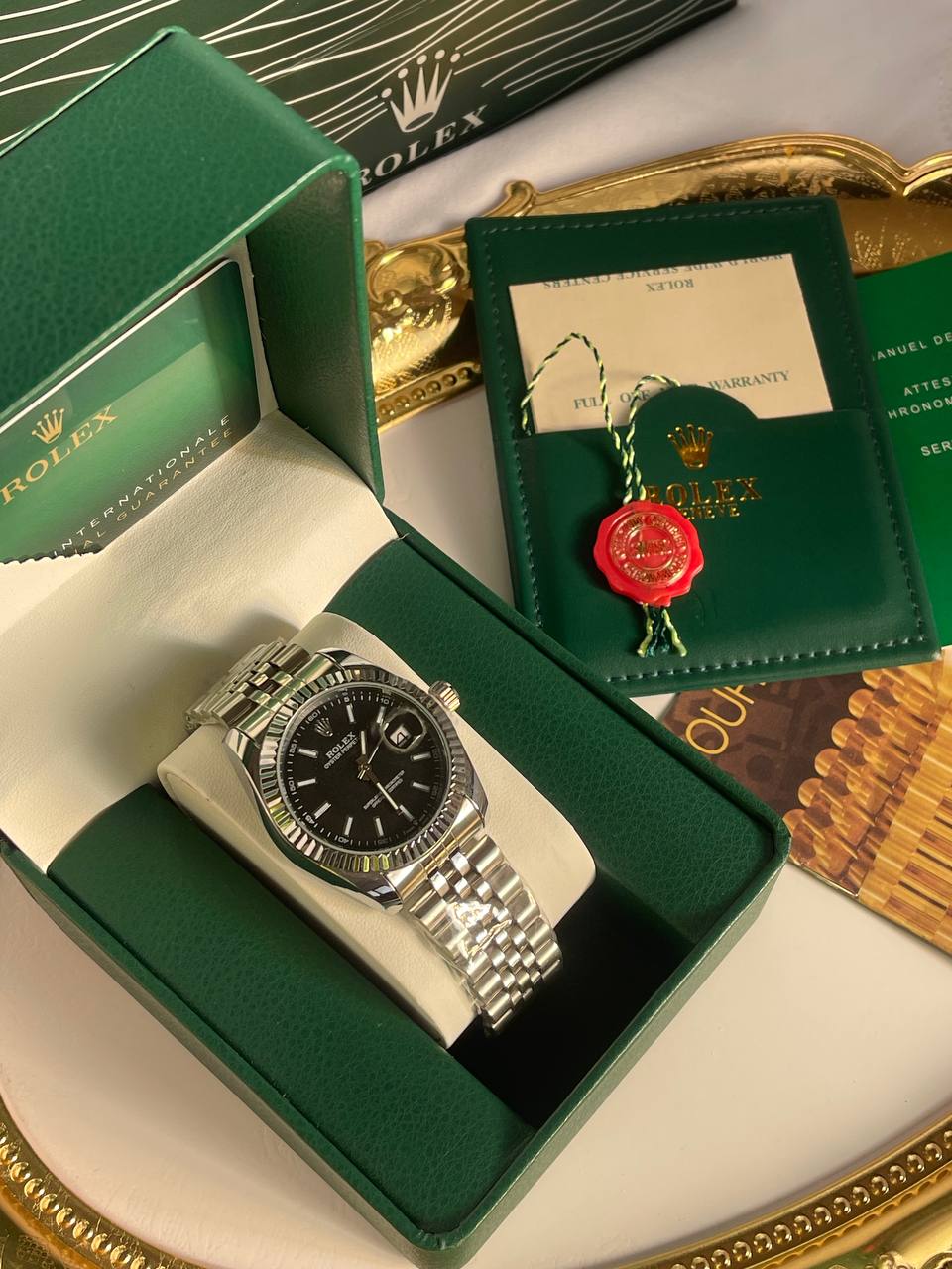 ساعة - Rolex / الشبابية شامل علبة وكيس