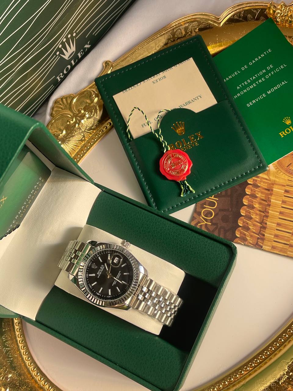 ساعة - Rolex / الشبابية شامل علبة وكيس