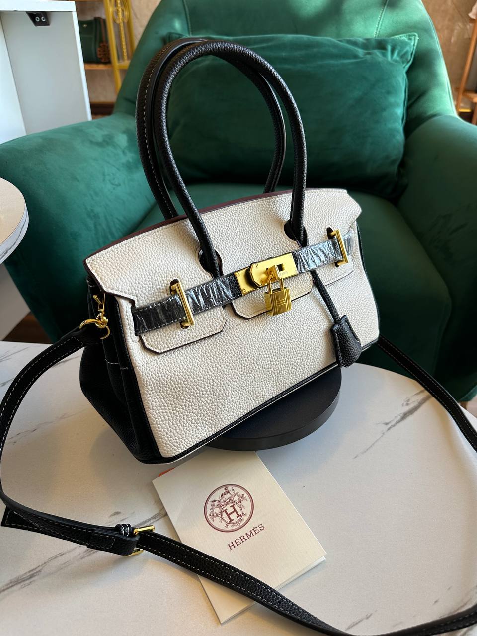 حقيبة هيرمز بيج/اسود ماستر كوالتي