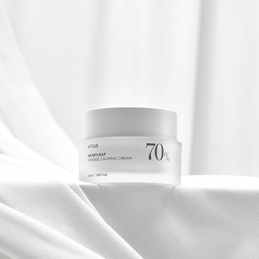 ANUA HEARTLEAF 70% INTENSE CALMING CREAM ترطيب مكثف ومهدئ