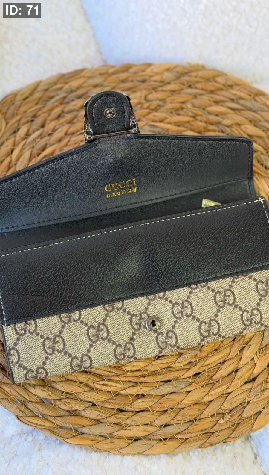 جزدان - GUCCI كبير / شامل علبة ماستر كواليتي