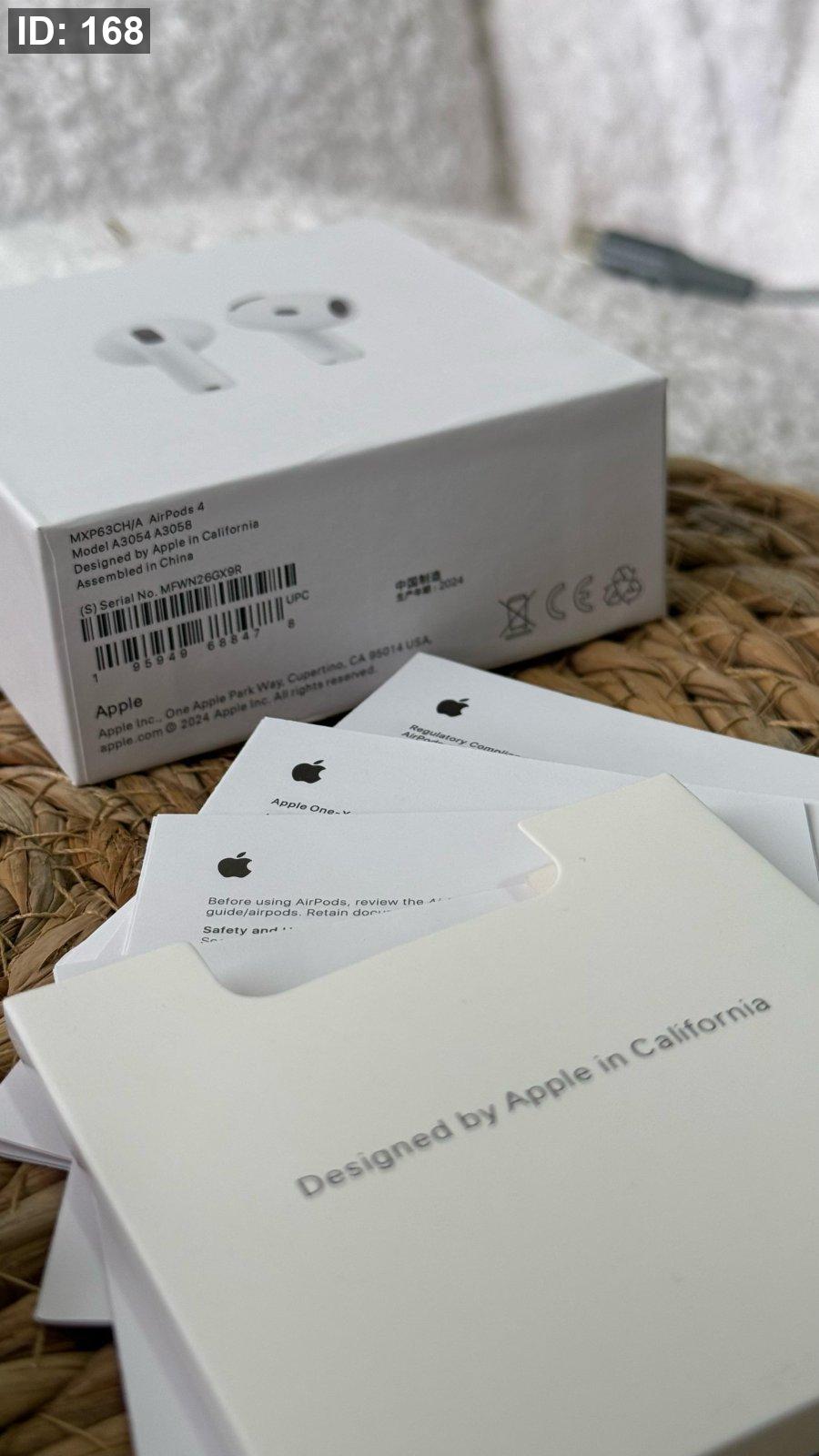 AIRPODS 4 كواليتي ماستر مختومة APPLE