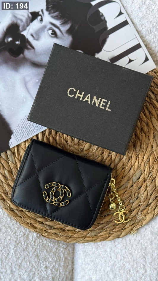 جزدان - CHANEL صغير/ شامل علبة كواليتي ماستر