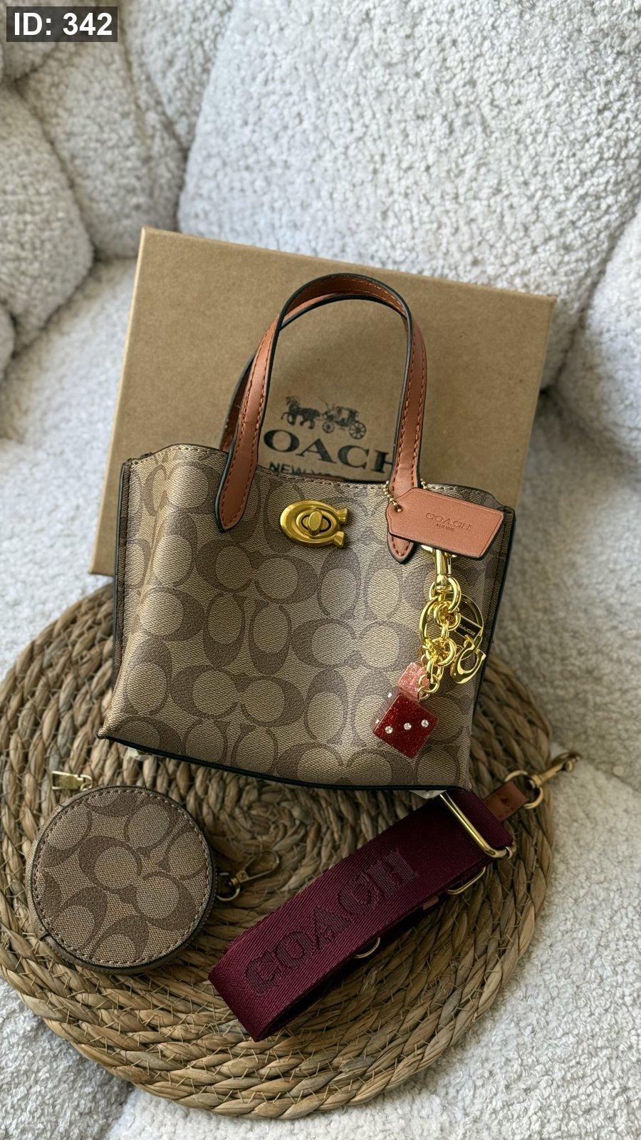 شنطة - Coach willow tote bag 18 / شامل علبة كواليتي ماستر