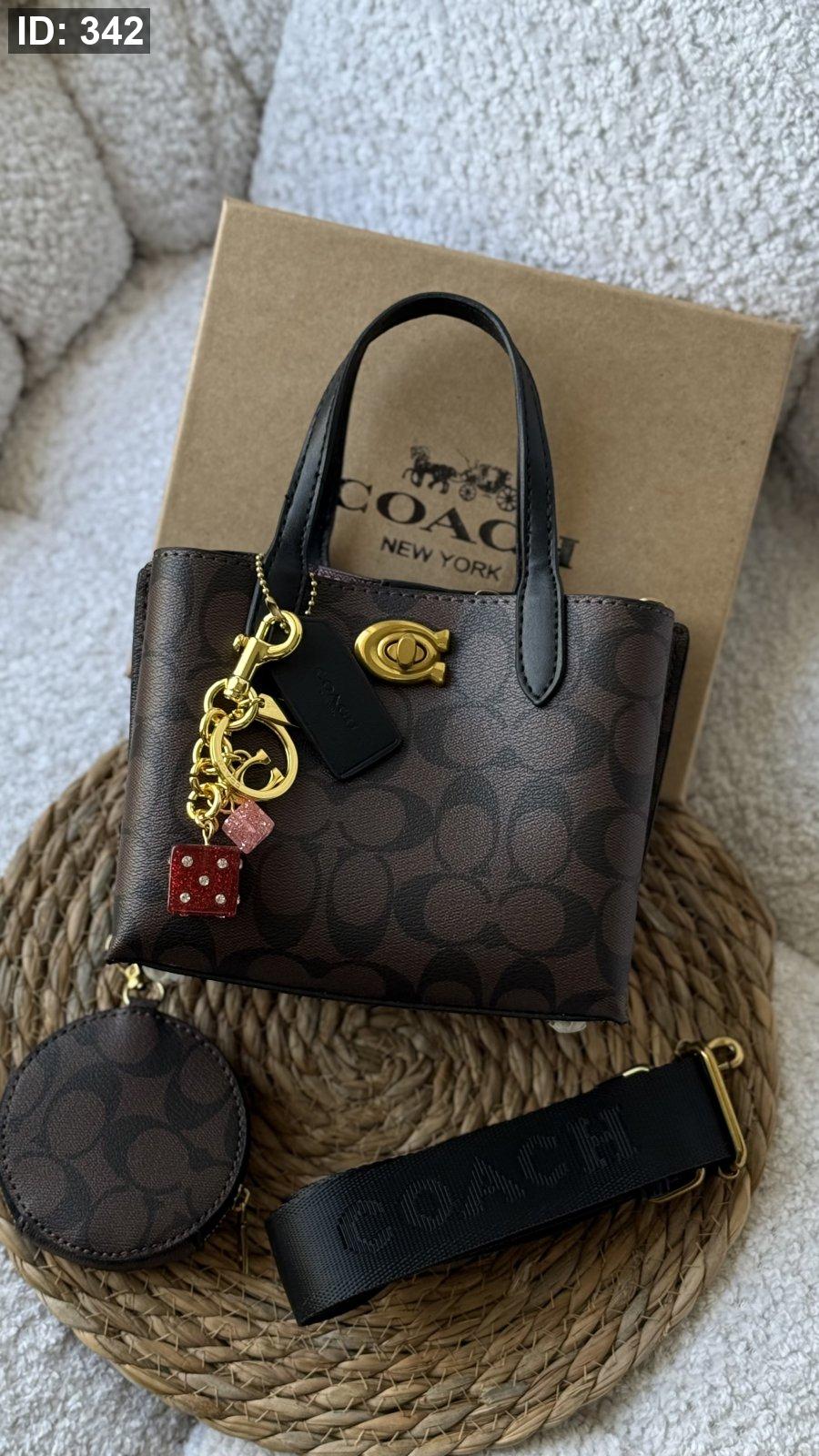 شنطة - Coach willow tote bag 18 / شامل علبة كواليتي ماستر