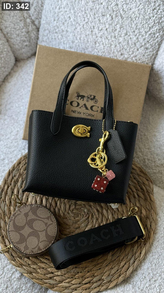 شنطة - Coach willow tote bag 18 / شامل علبة كواليتي ماستر