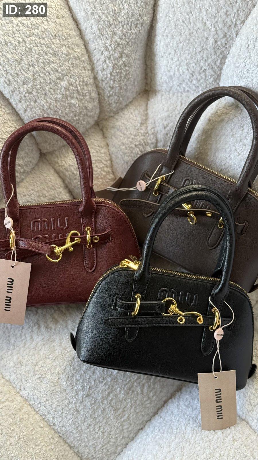 MIU MIU mini nappa leather bag