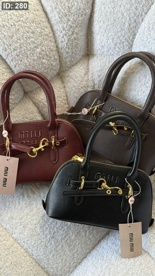 MIU MIU mini nappa leather bag