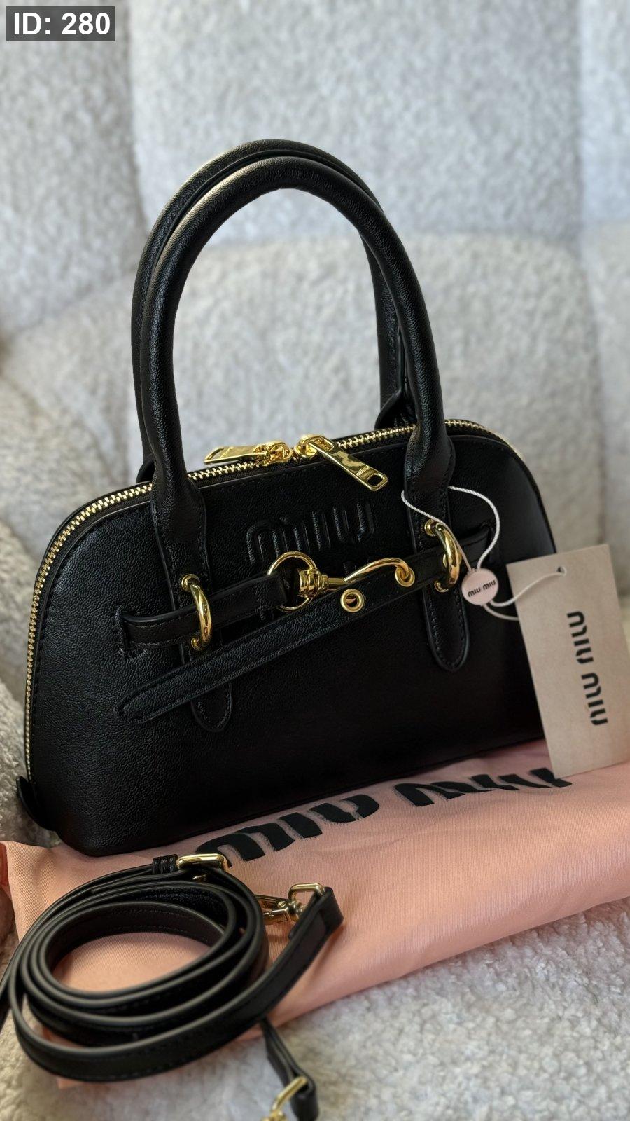 MIU MIU mini nappa leather bag