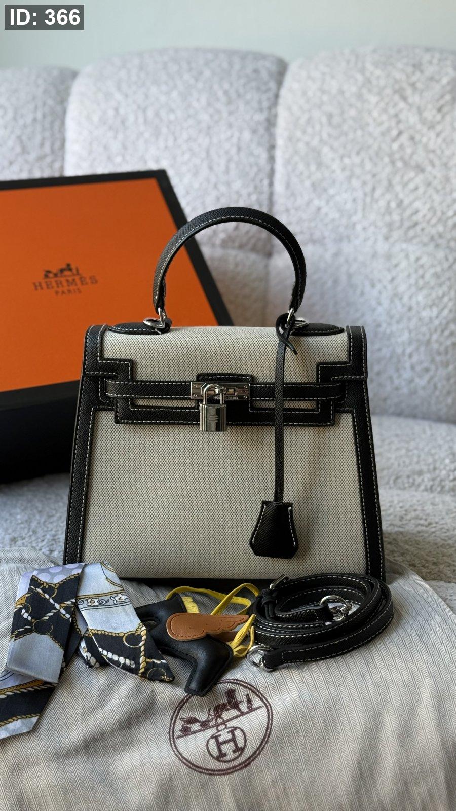 شنطة - Hermes Kelly 25 cm / شامل علبة كواليتي ماستر