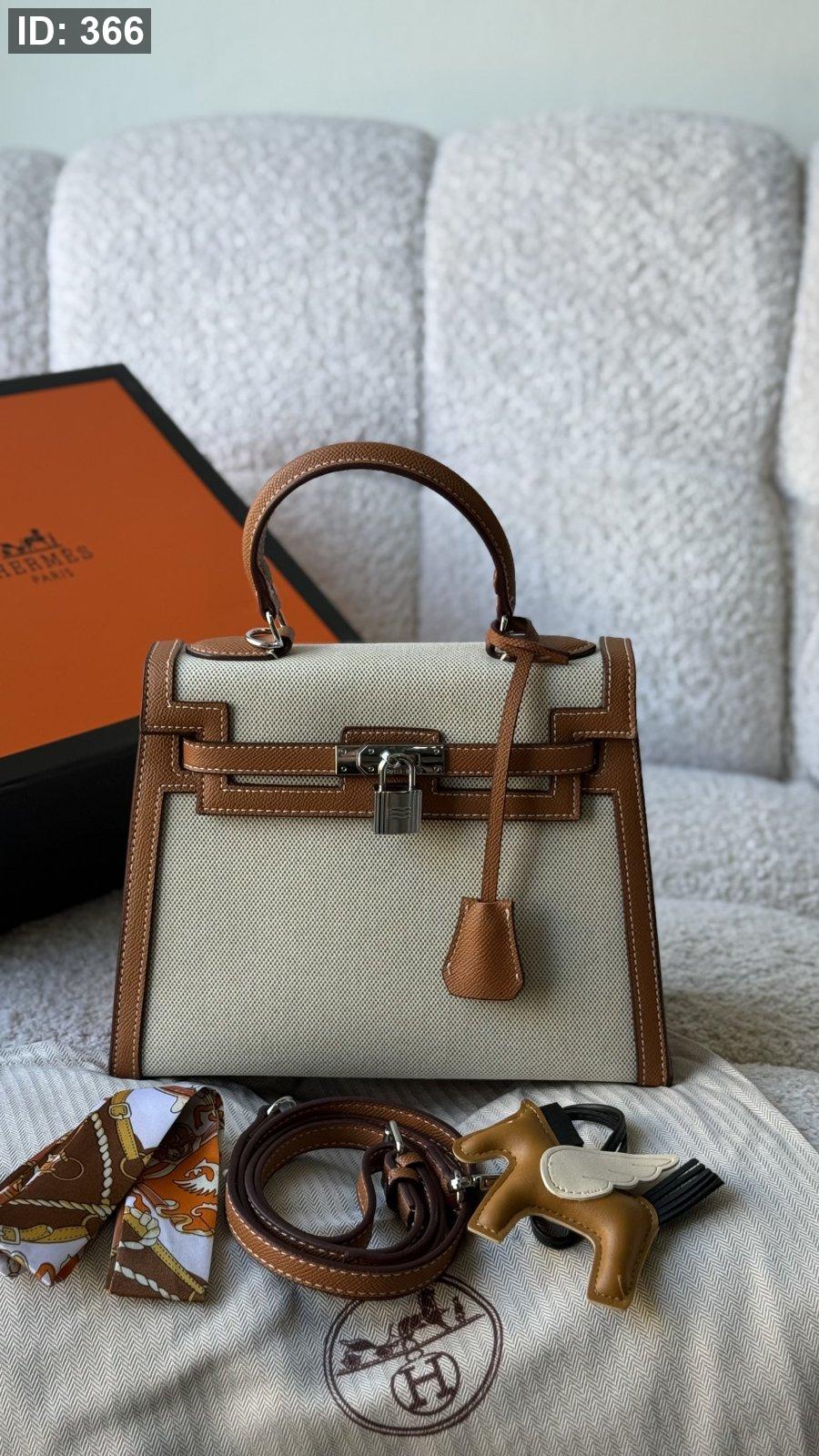 شنطة - Hermes Kelly 25 cm / شامل علبة كواليتي ماستر