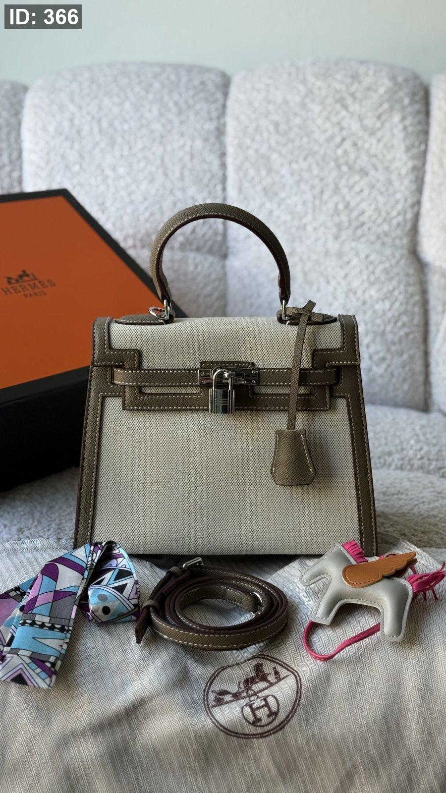 شنطة - Hermes Kelly 25 cm / شامل علبة كواليتي ماستر