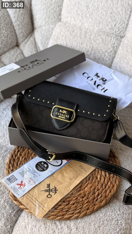 شنطة - Coach Morgan shoulder bag / شامل علبة كواليتي ماستر