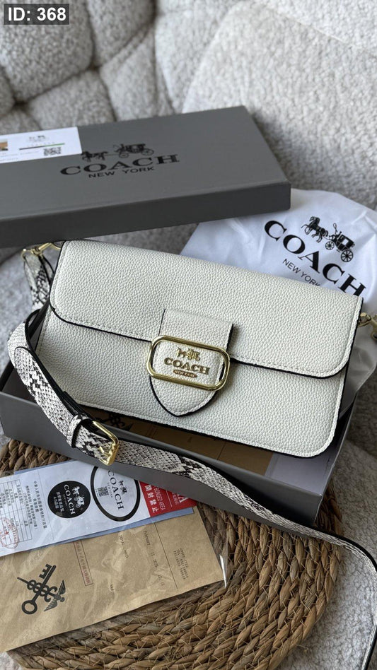 شنطة - Coach Morgan shoulder bag / شامل علبة كواليتي ماستر