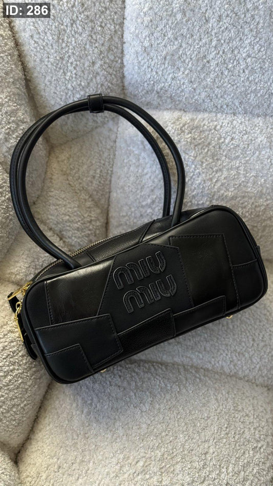 شنطة - Leather patchwork Beau bag / غير شامل علبة
