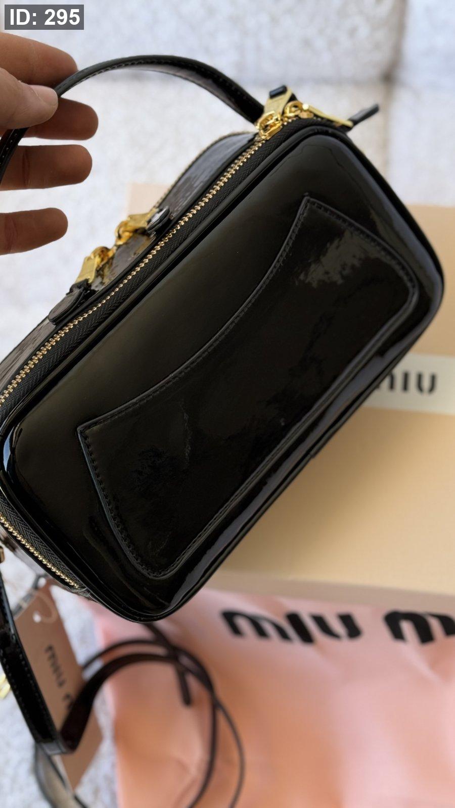 شنطة - Miu Miu Arcadie patent leather / شامل علبة كواليتي ماستر