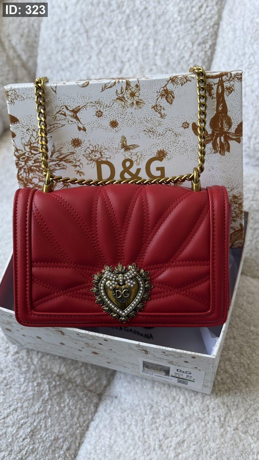 شنطة - Dolce & Gabbana Devotion shoulder bag / شامل علبة كواليتي ماستر