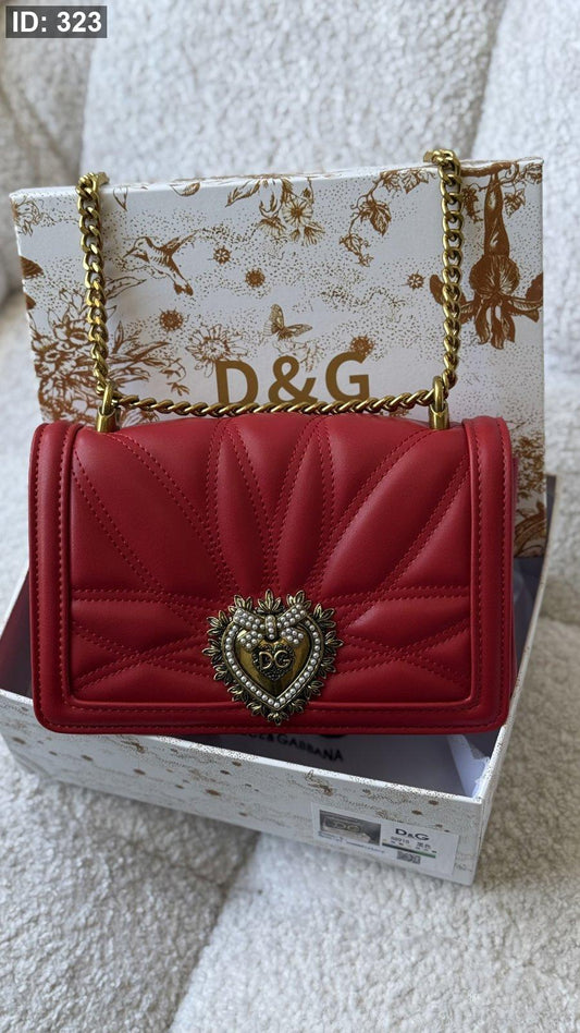 شنطة - Dolce & Gabbana Devotion shoulder bag / شامل علبة كواليتي ماستر