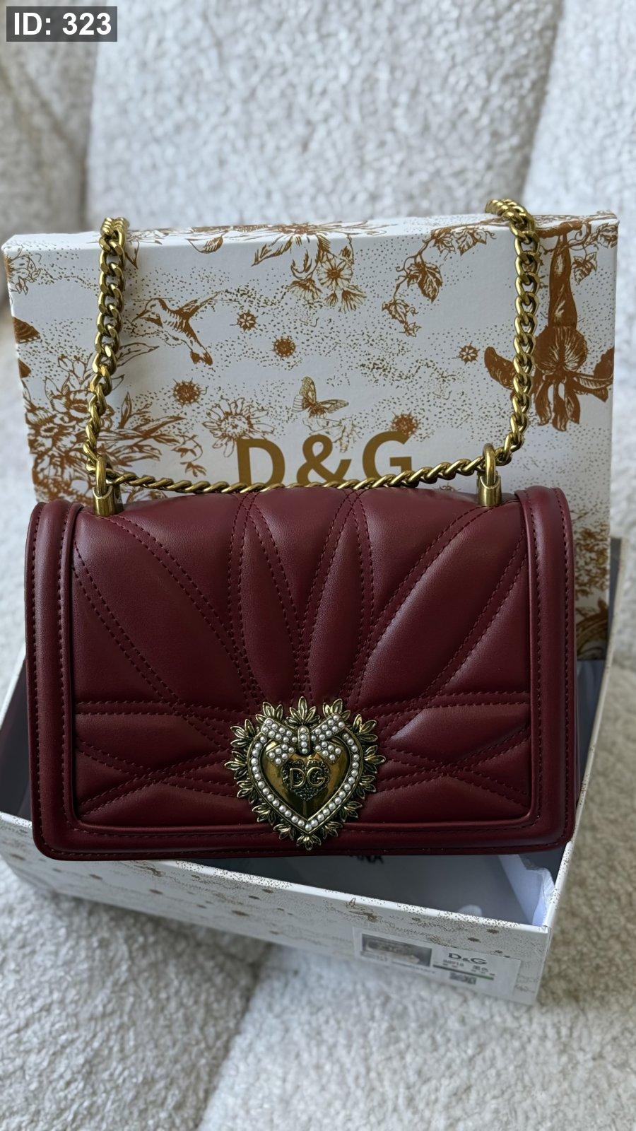 شنطة - Dolce & Gabbana Devotion shoulder bag / شامل علبة كواليتي ماستر