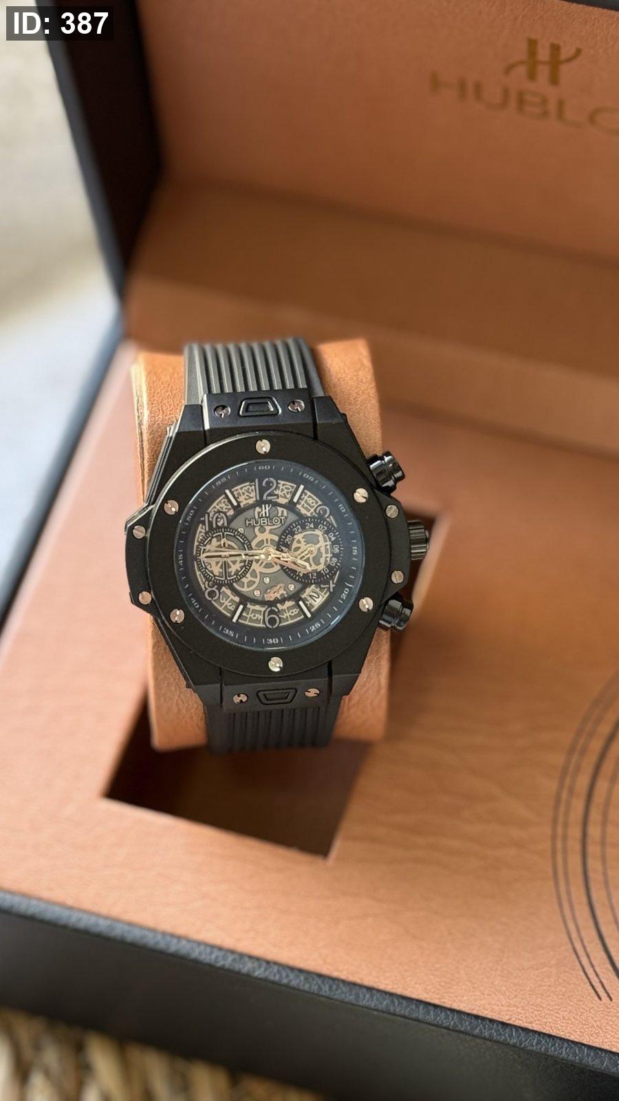 ساعة HUBLOT / شامل علبة أصلية كواليتي عالي