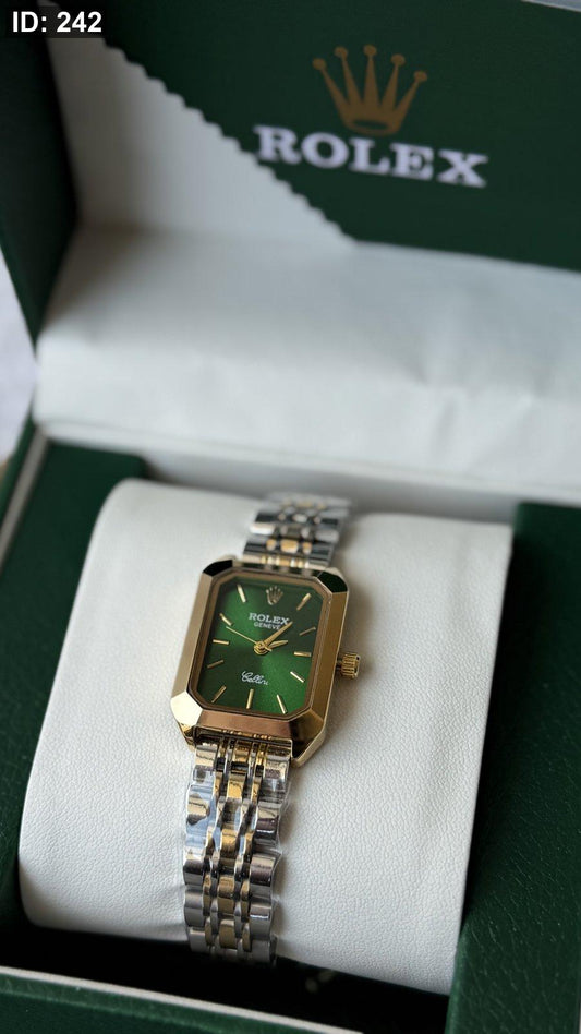 ساعة - Rolex مستطيل / شامل علبة وكيس