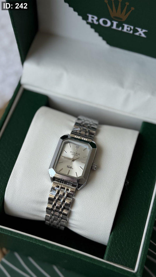 ساعة - Rolex مستطيل / شامل علبة وكيس