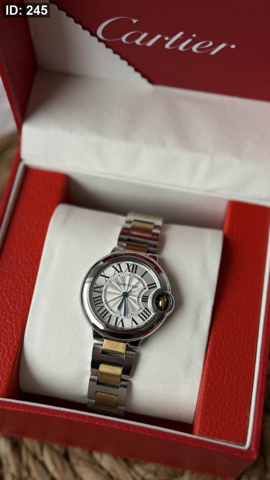 ساعة CARTIER / شامل العلبة و الكيس