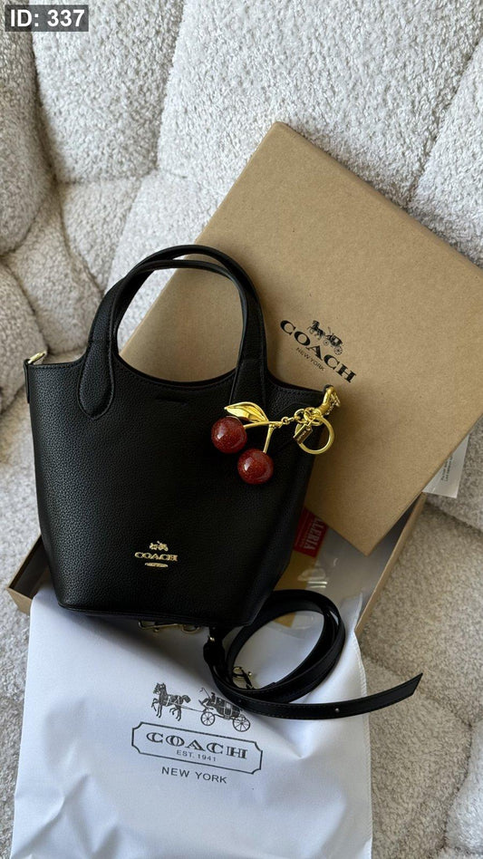 شنطة - coach hanna bucket bag/ شامل بوكس كواليتي ماستر
