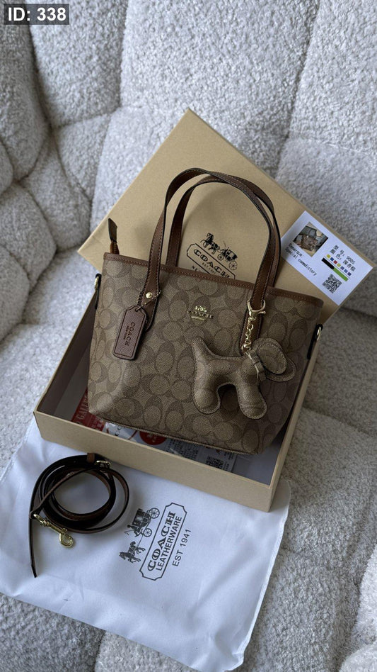 شنطة - Coach city mini tote / شامل البوكس كواليتي ماستر