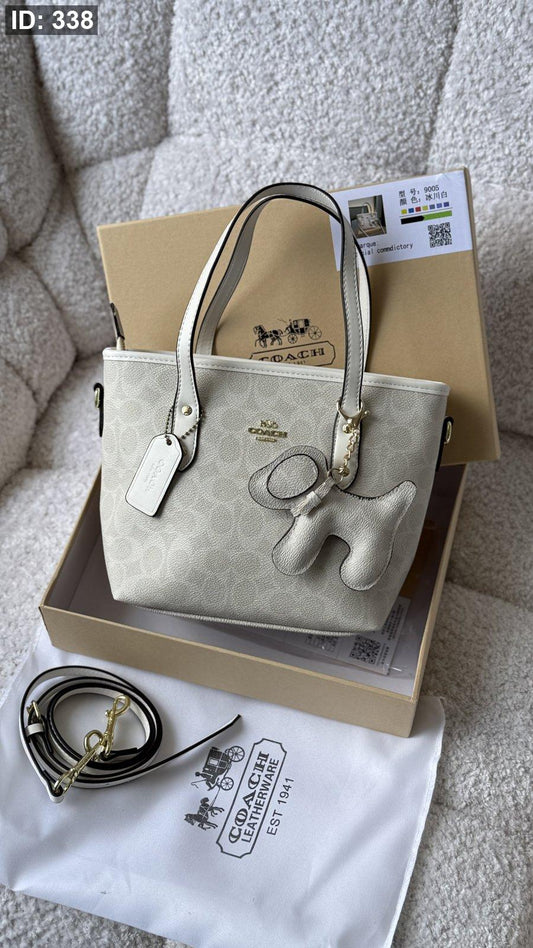 شنطة - Coach city mini tote / شامل البوكس كواليتي ماستر