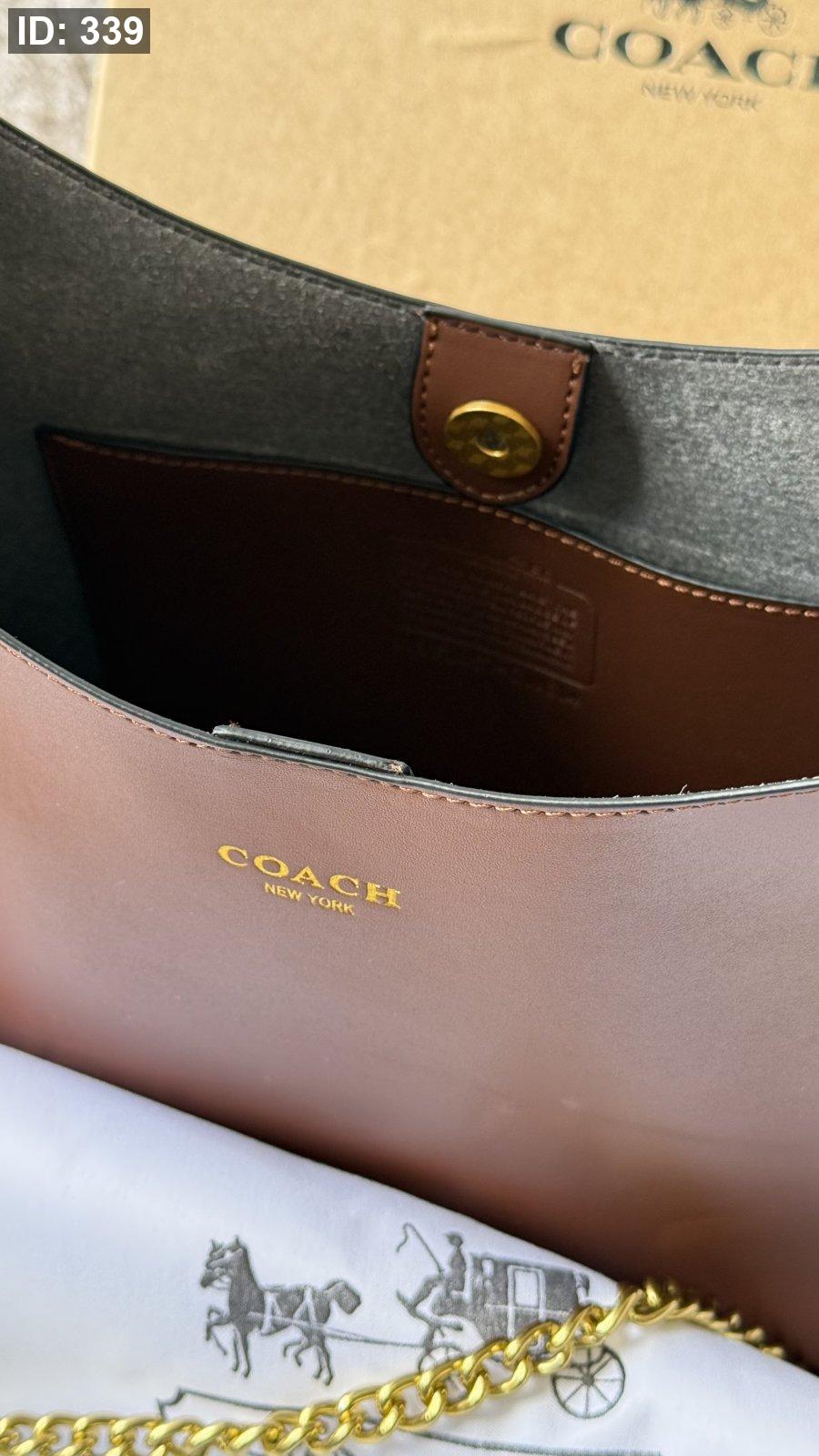 شنطة - coach brooklyn shoulder bag 28 / شامل بوكس كواليتي ماستر