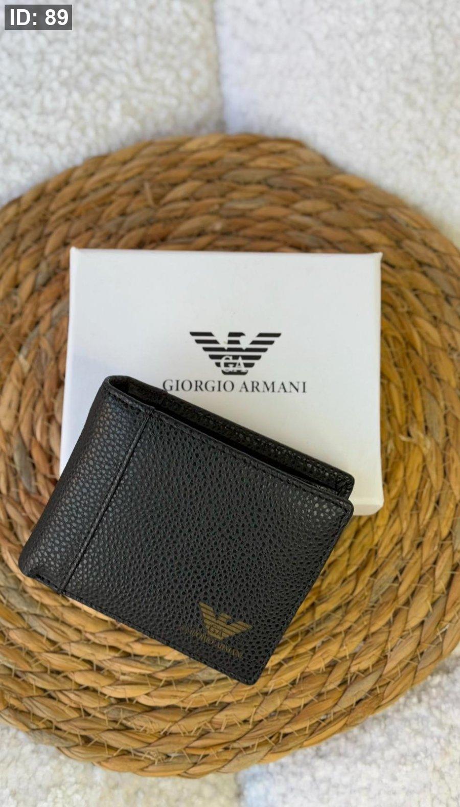 جزدان ماركة Emporio Armani - شبابي شامل علبة