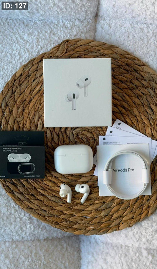 AIRPODS PRO2 كواليتي ماستر مختوم / مع كل سماعة بيت حماية هدية