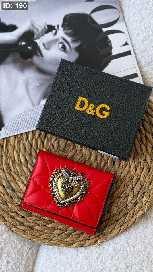 جزدان - Dolce & Gabbana صغير/ شامل علبة كواليتي ماستر