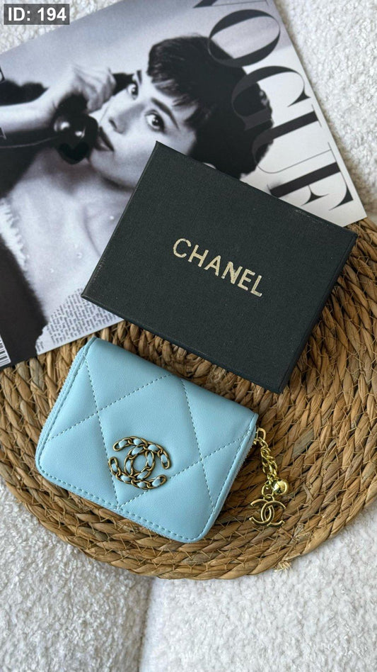 جزدان - CHANEL صغير/ شامل علبة كواليتي ماستر