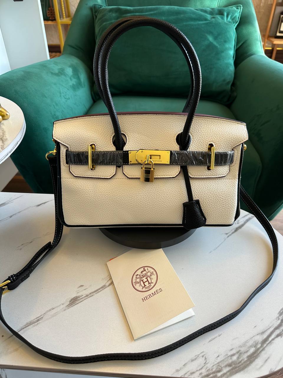 حقيبة هيرمز بيج/اسود ماستر كوالتي