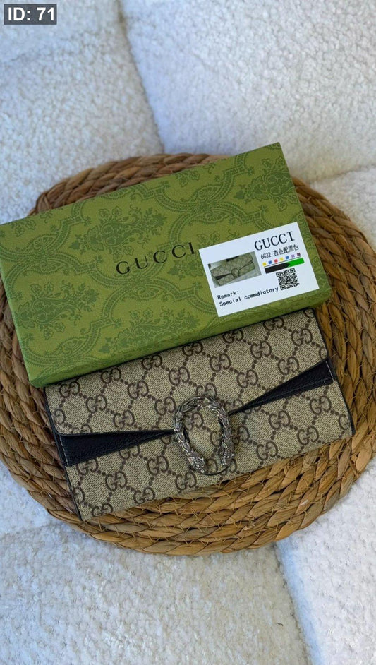 جزدان - GUCCI كبير / شامل علبة ماستر كواليتي