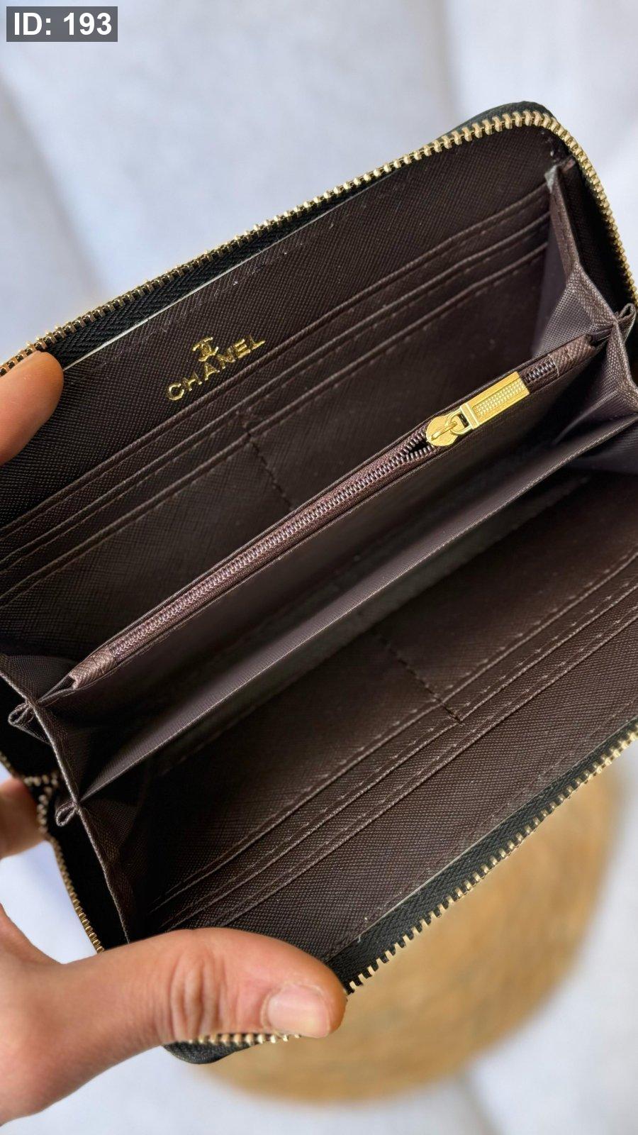 جزدان - CHANEL كبير / شامل علبة كواليتي ماستر